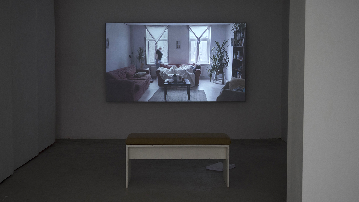Installation view, The Arch and the Knots duo show with Isabel Marcos, Rib, Rotterdam 2019
